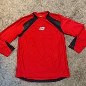 Carolina Hurricanes Red Jersey Shirt NHL Lee Sport Medium